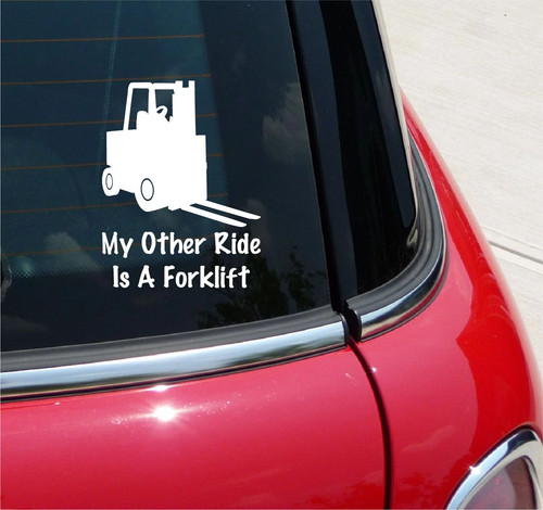 Other ride a forklift - ride, is