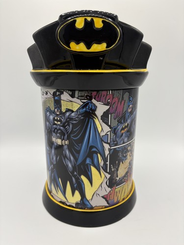 Batman cookie jar metal - cookie,