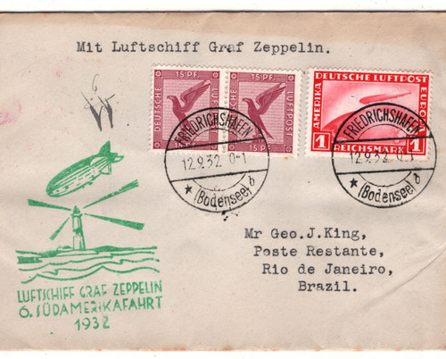Graf zeppelin air mail - graf,