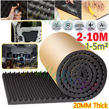 10m Car Sound Proofing Deadening Mat Camper Van Insulation 20mm Closed Cell Foam