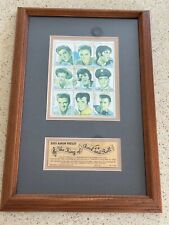 Elvis Presley Limited Edition Framed Postage Stamp Collection St Vincent