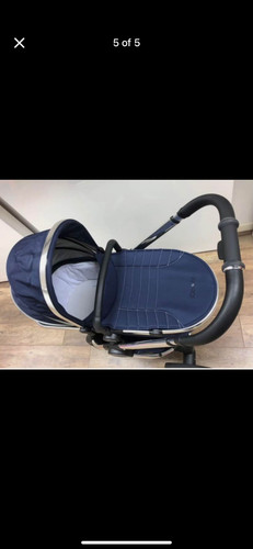 Icandy pram peach navy - pram,