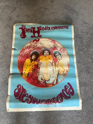 Jimi hendrix large poster - large, 1st