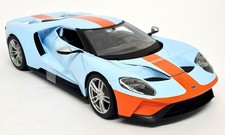 Maisto 1/18 Ford GT 2017 Supercar Blue Gulf Racing - Diecast Model Car