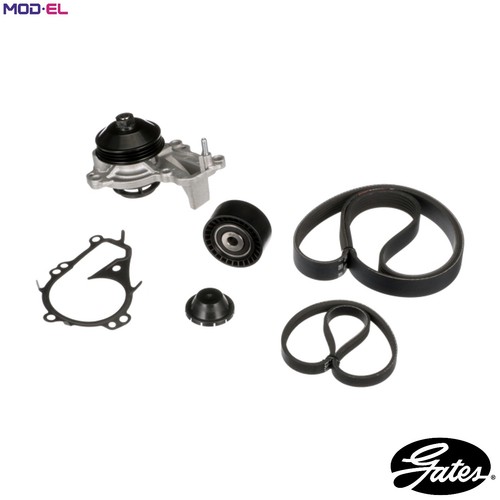Water pump vribbed belt - belt, kit