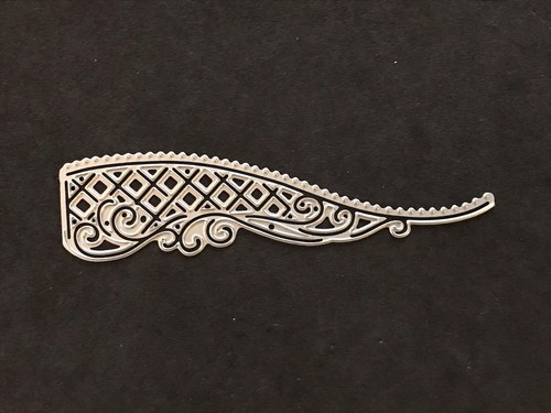 Border edge lattice flourish - edge,