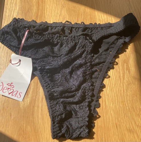 Change black lace thong new - change,