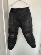 RST Racing Leather  Motorcycle Trousers - Size 32