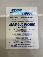 STAR TREK GOLD CARD, PICARD