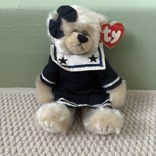 TY ATTIC TREASURES. BREEZY. SAILOR BEAR. 1993. JOINTED.