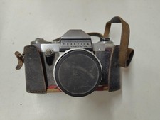 Praktica Nova SLR Film Camera Carl Zeiss Tessar M42 Lens half case