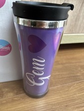 Gem Purple Travel Mug Coffee Tea Cup