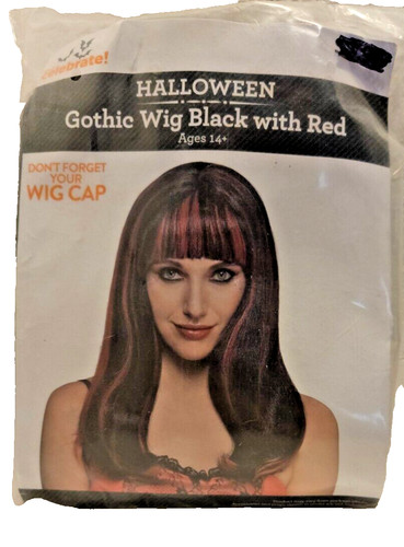 Halloween gothic wig - halloween,