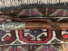 antique horse crop/whip metal
