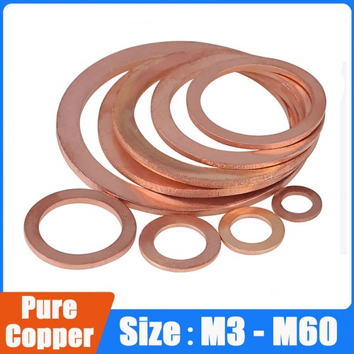 Metric copper sealing washers - sealing,