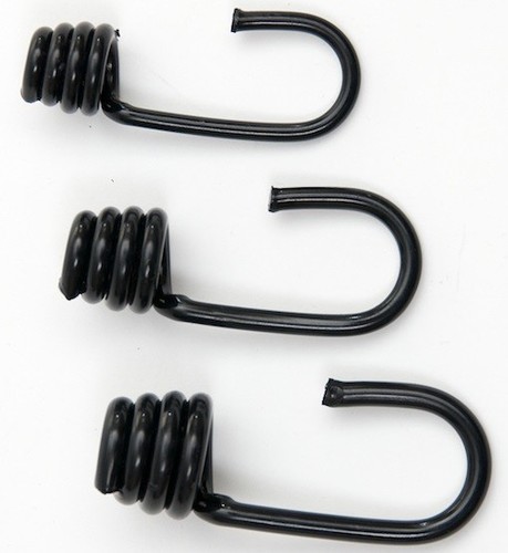 Plastic coated metal spiral - coated,