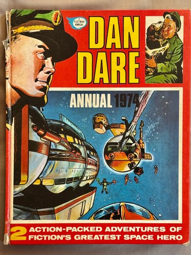 Dan dare annual 1974 frank - dan,