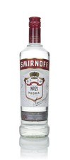 Smirnoff red plain vodka - red, 70cl