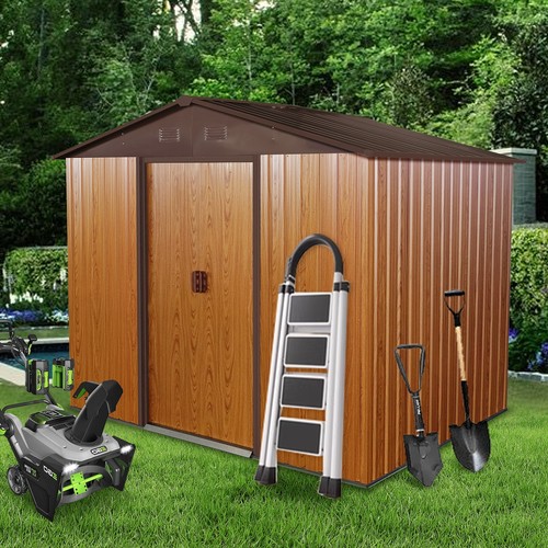 Garden storage shed 8x6 - garden,