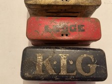 Lodge Spark Plug Tins