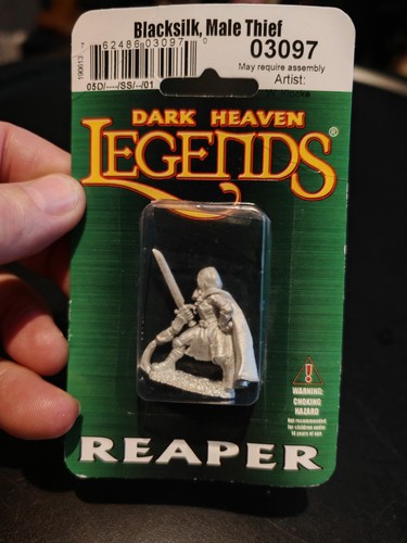 Reaper miniatures black - reaper, silk