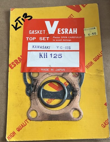 Kawasaki kh125 top end gasket - top,