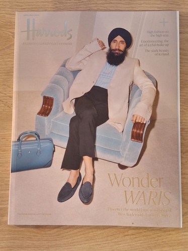 Harrods magazine april may - april,
