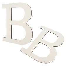 2 Pcs Giant Letters Paintable
