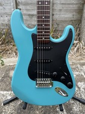 Custom Stratocaster Electric Guitar pro Setup & New Strings ? eg fender  