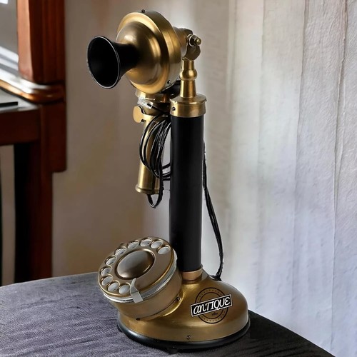 Antique look phone desktop - antique,