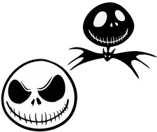 Jack Skellington Bow Tie &