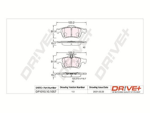Dp1010 1057 brake - dp1010.10.1057,