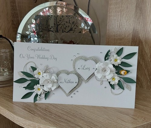 Personalised handmade wedding - handmade,