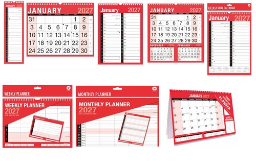 2027 wall calendar slim - wall,
