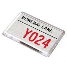 FRIDGE MAGNET - Bowling Lane