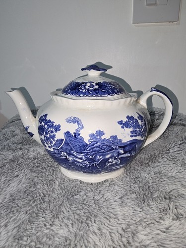 Adams english ironstone blue - ironstone, &