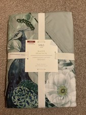 M&S PURE COTTON RAINE PEACOCK