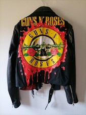 Vintage Gilet-Chaleco-Vest  GUNS n ROSES  , Taglia Large Turbo Gadget 1996