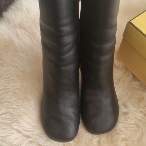 Fendi women black leather - fendi,