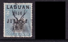 Labuan 1896 jubilee - jubilee, cession