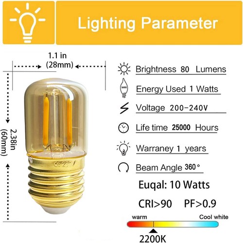 Mini e27 t28 - mini, bulb