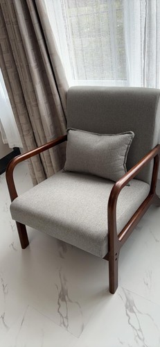 Grey lounge chair sofa seat - lounge,