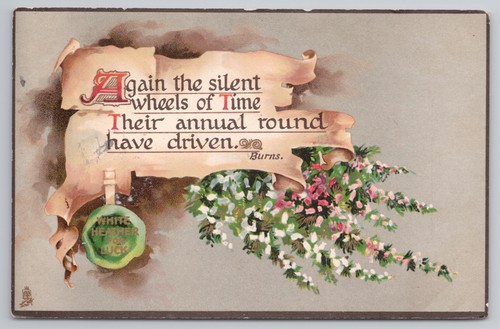 Postcard vintage robert burns - postcard,
