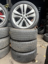 18 INCH VAUXHALL WHEELS SET OF 4 WITH GOOD TYRES | GENUINE | GOOD CONDITION 
