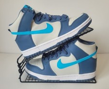 Nike Dunk UK 6 Trainers Blue High Tops 