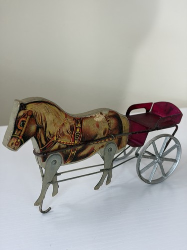Gibbs antique toy wood horse - gibbs,