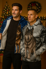 Wolffs Mens Thermal THICK FUR quilted Animal Sherpa Fleece Lined Jacket Padded