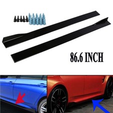 86" Car Side Skirts Extension