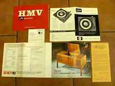 Vintage HMV 2400 - 2402 STEREOMASTER RADIOGRAM INSTRUCTION MANUAL. Radio.