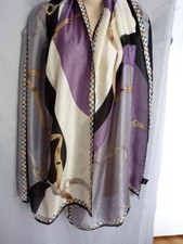 DAKS BELTS BUCKLES SILK SHAWL